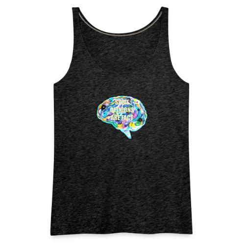 brain fact - Women's Premium Tank Top
