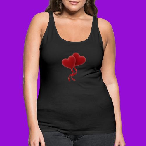 Two hearts together - Women's Premium Tank Top