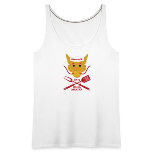 Firedragon Grill Master—Red Design - Women's Premium Tank Top