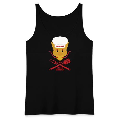 Firedragon Grill Master—Red Design - Women's Premium Tank Top