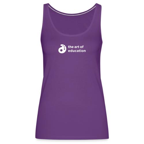 AOE White - Women's Premium Tank Top