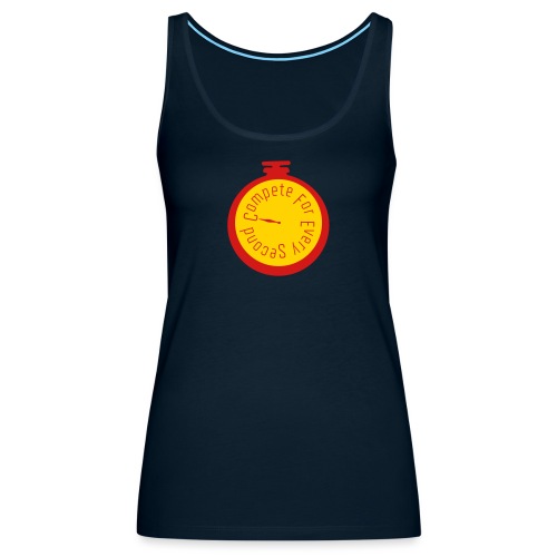 compete every second - Women's Premium Tank Top