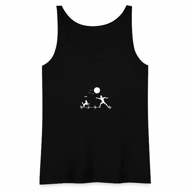 Heartbeat Dog Frequency Frisbee Shirt Gift Idea
