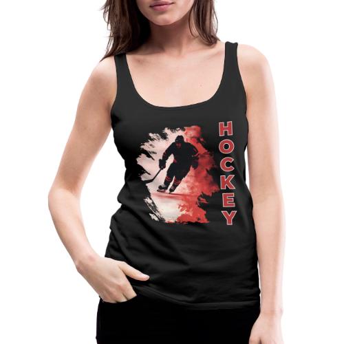 Hockey Fire - Women's Premium Tank Top