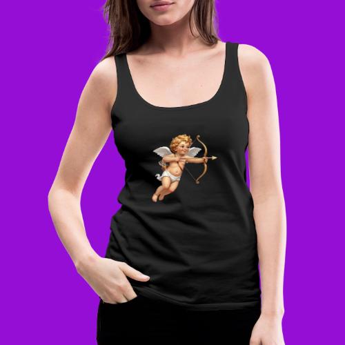 Cupid with twohearts set - Women's Premium Tank Top