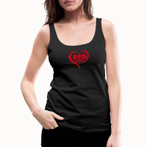 RED Friday - Hearts Behind The Heros - Women's Premium Tank Top