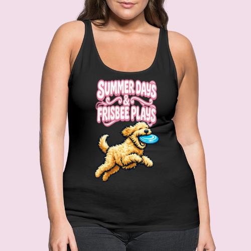 Summer Days & Frisbee Plays - Women's Premium Tank Top