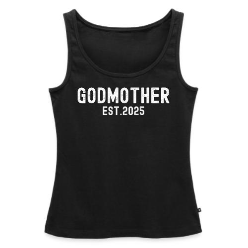 Godmother Est 2025 (distressed font) - Women's Premium Tank Top