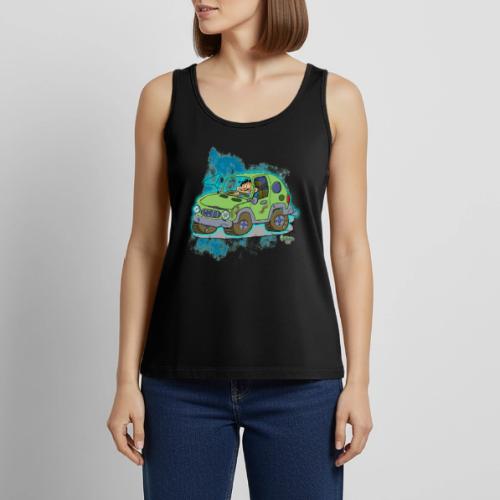 Ongher's UFO Car - Women's Premium Tank Top