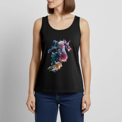 Skateboarding: Ride the Colors - Women's Premium Tank Top