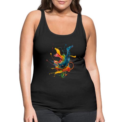 Chromatic Flow - Women's Premium Tank Top