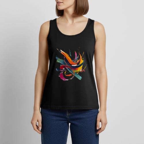 Colorful Waves - Women's Premium Tank Top