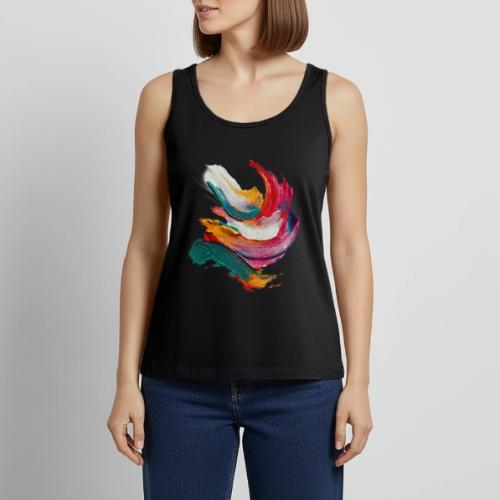 Colorful brushstrokes - Women's Premium Tank Top