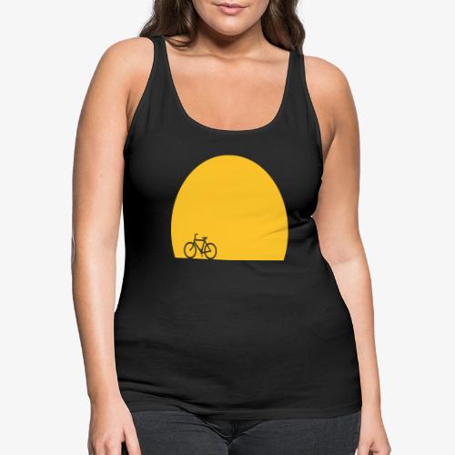 Sundown Bicycle - Women's Premium Tank Top