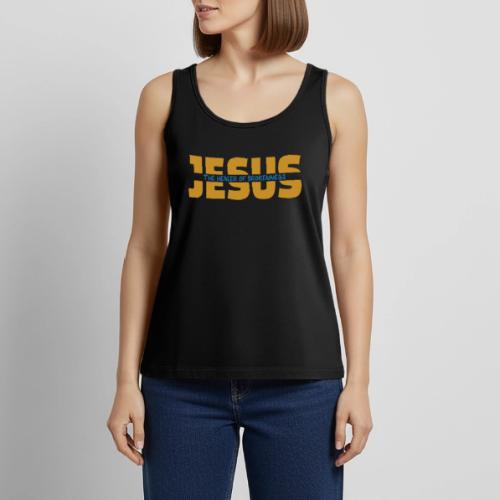 Jesus The Healer of Brokenness – Christian Faith - Women's Premium Tank Top