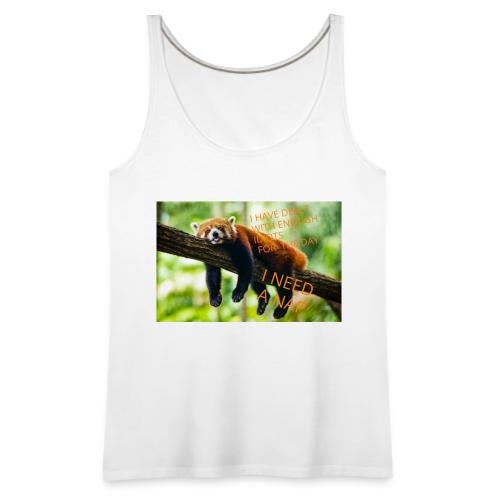 Fox napping meme - Women's Premium Tank Top