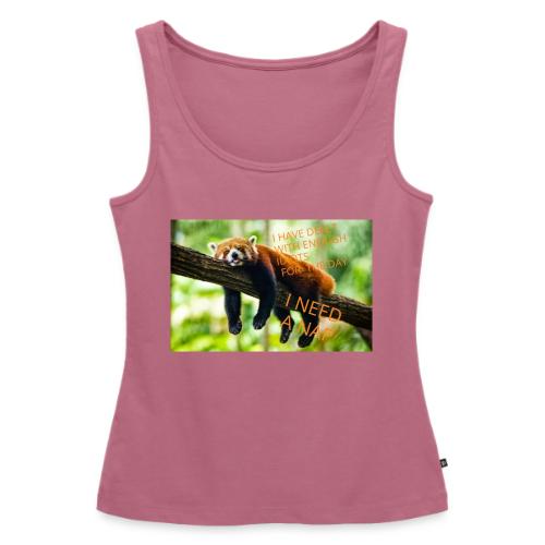 Fox napping meme - Women's Premium Tank Top