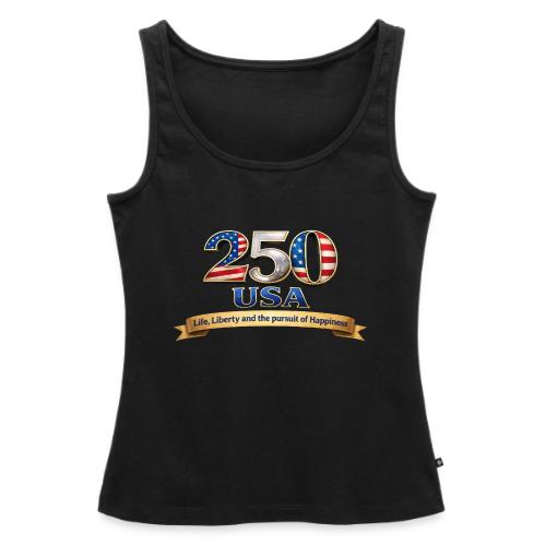 250 USA Liberty Banner - Women's Premium Tank Top