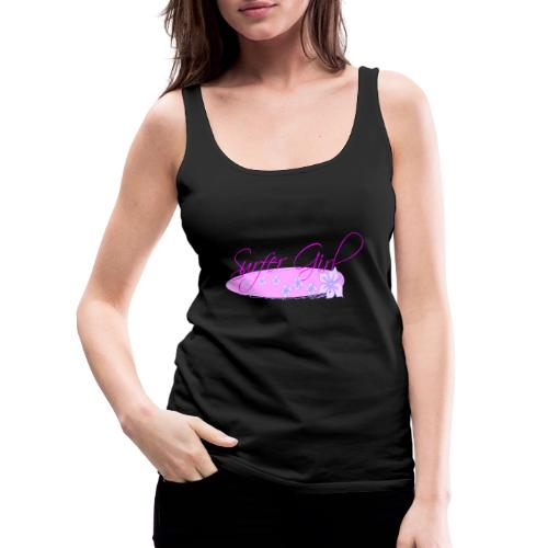 Surfer Girl - Women's Premium Tank Top