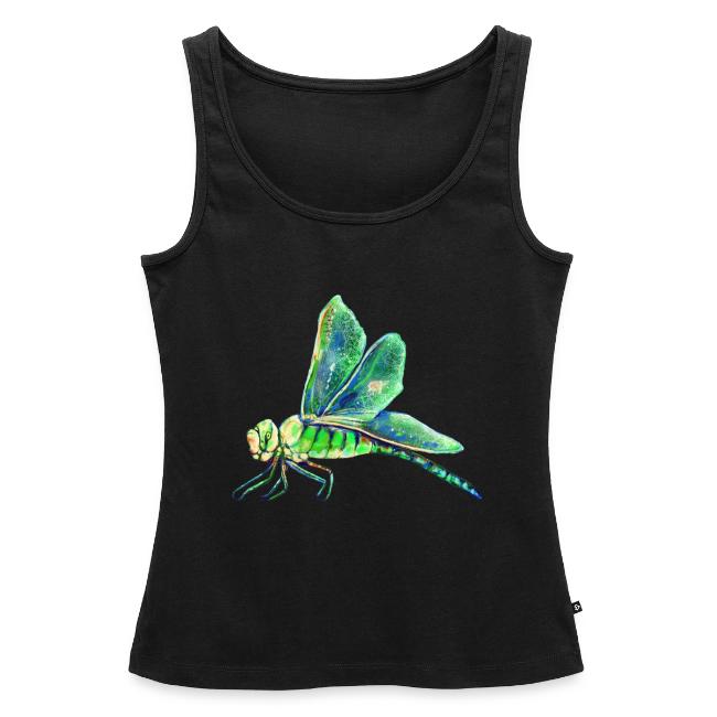 green dragonfly
