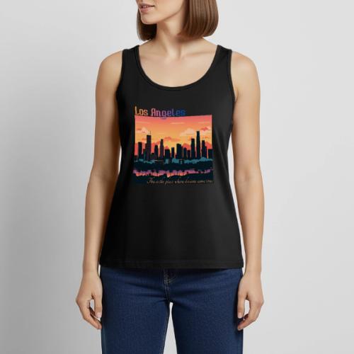 L.A. This is the place where dreams come true - Women's Premium Tank Top