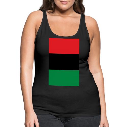 Pan African Flag - Women's Premium Tank Top