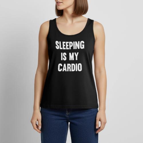 Sleeping is My Cardio - Women's Premium Tank Top