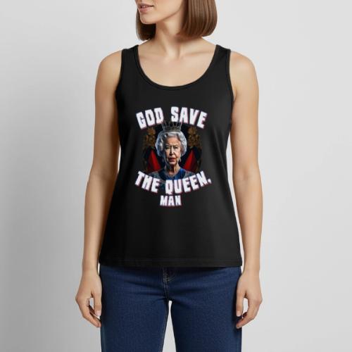God Save the Queen Man - Women's Premium Tank Top