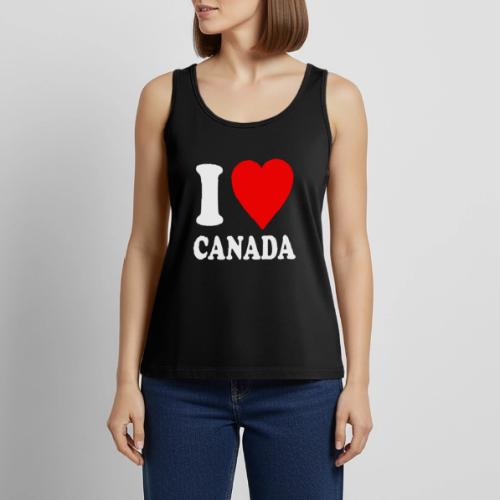 I Love Canada - Women's Premium Tank Top