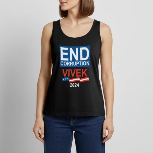 End Corruption Vivek Ramaswamy 2024 - Women's Premium Tank Top