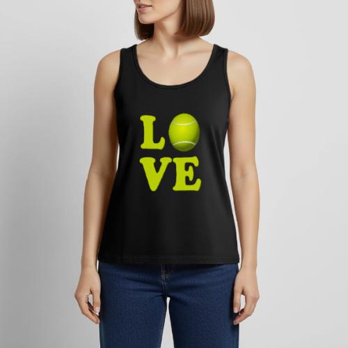I Love Tennis - Women's Premium Tank Top
