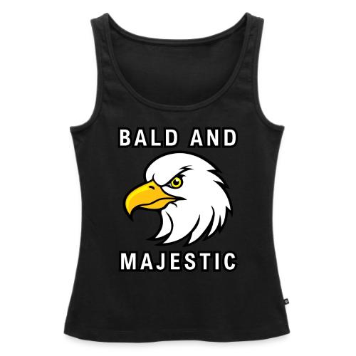 Bald and Majestic - Bald Eagle Head - Women's Premium Tank Top