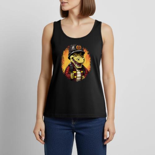 Fireman crocodile - Women's Premium Tank Top