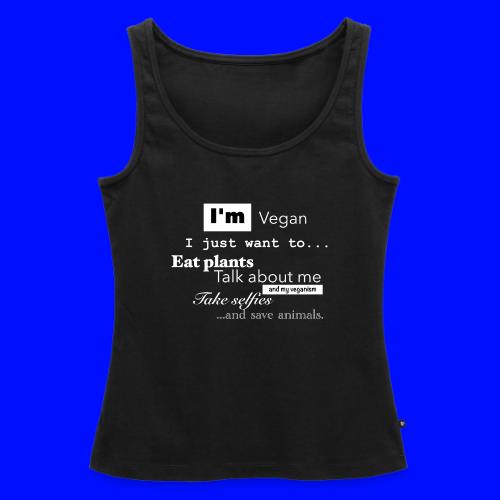I'm a Vegan - Women's Premium Tank Top