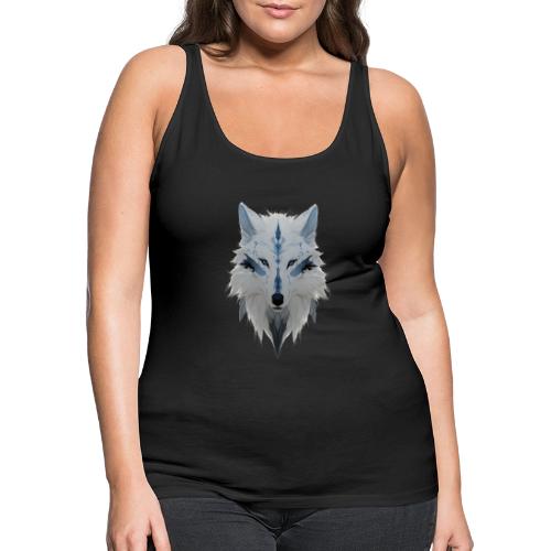Ivory Grace Wolf - Women's Premium Tank Top