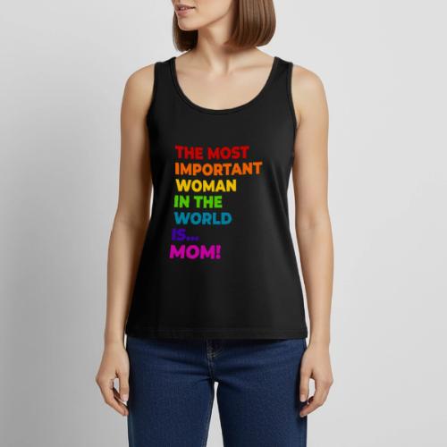 Mom: The Most Important Woman in the World - Women's Premium Tank Top