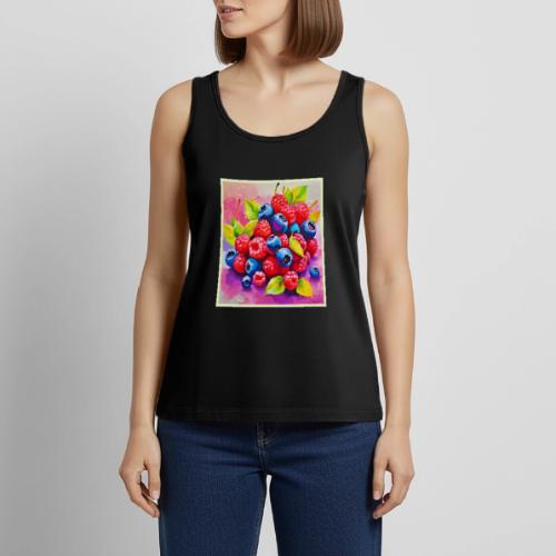 Colorful Berry Feast - Women's Premium Tank Top