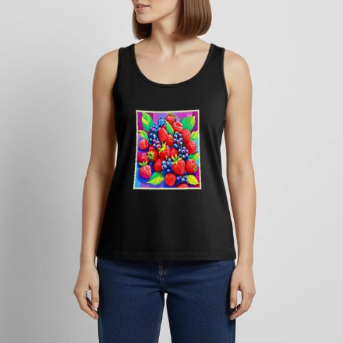 Fresh Berry Bounty - Women's Premium Tank Top