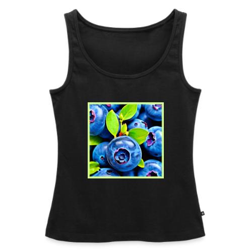 Fresh Blueberries Close-Up - Women's Premium Tank Top