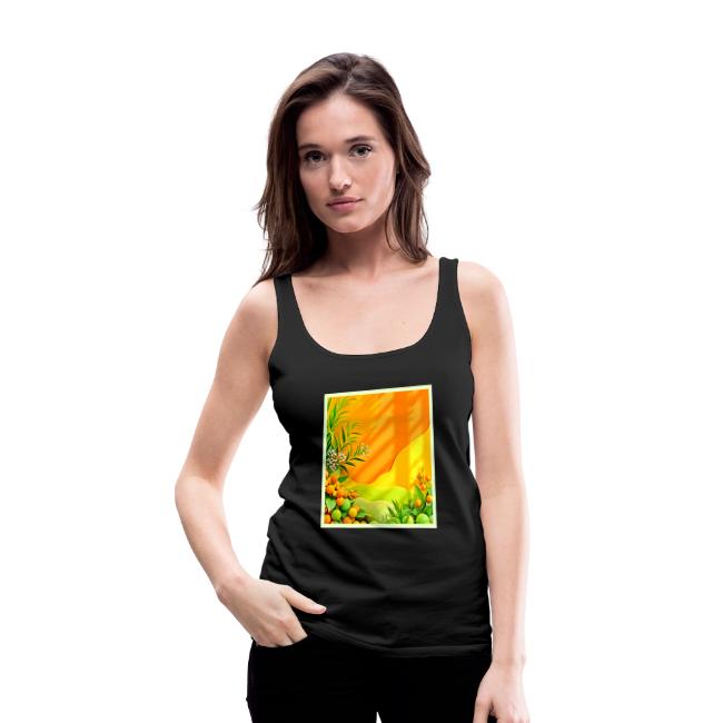 Citrus and Leaves Graphic