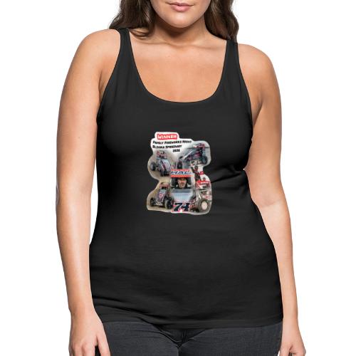 Luke Hall - Eldora Speedway FFN#1 Design 1 - Women's Premium Tank Top