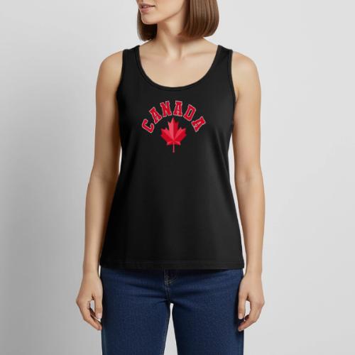 Canada with maple leaf - Women's Premium Tank Top