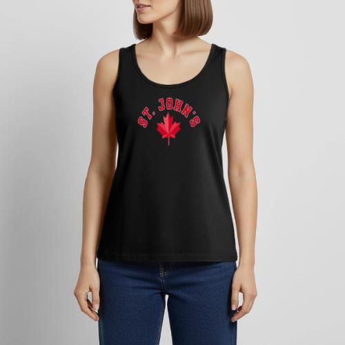 St. John's with maple leaf - Women's Premium Tank Top
