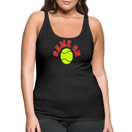 Game On Tennis - Women's Premium Tank Top