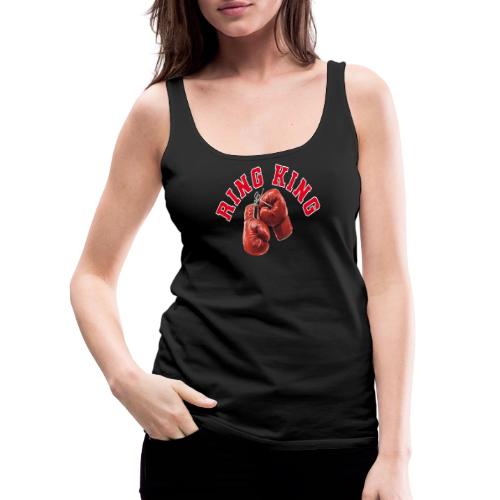 Boxing: Ring King Glory - Women's Premium Tank Top