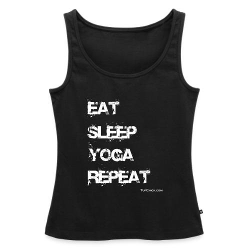 Eat Sleep Yoga Repeat - wb - TC - Women's Premium Tank Top