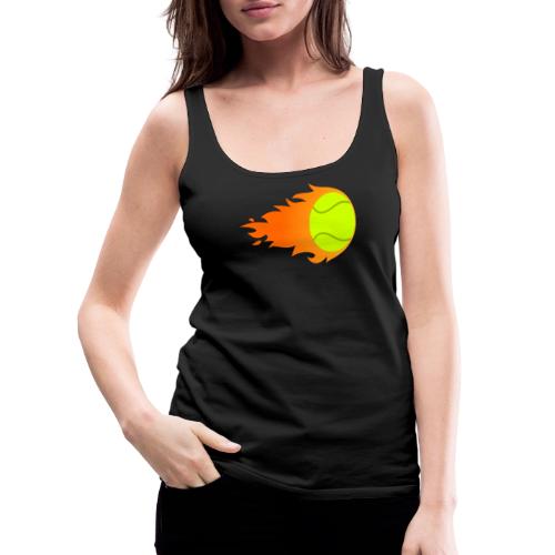 Tennis Ball - Women's Premium Tank Top