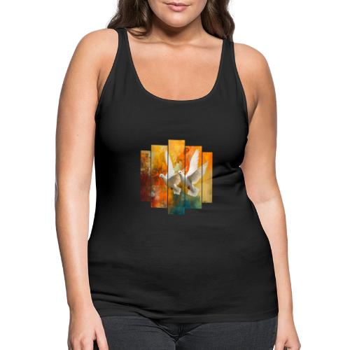 Wings of Peace - Women's Premium Tank Top