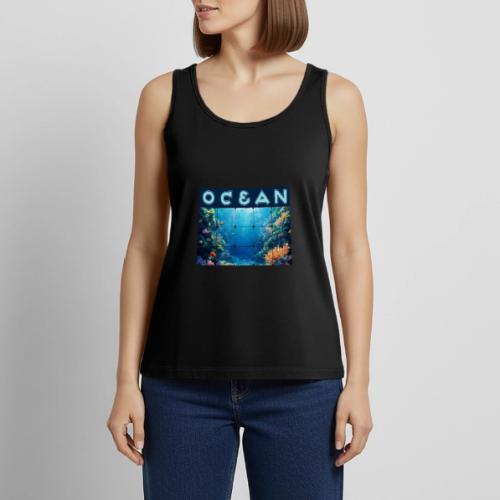 Ocean: Tropical Drift - Women's Premium Tank Top