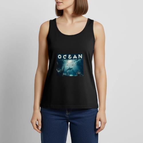 Ocean: Dolphin’s Serenity - Women's Premium Tank Top